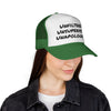 Unfiltered Unsupervised Unapologetic Trucker Hat