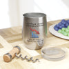 Little Dick Accounting™ Wine Tumbler